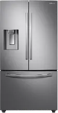 RF23R6201SR Samsung 22.6 cu ft French Door Refrigerator - Counter Depth Stainless Steel