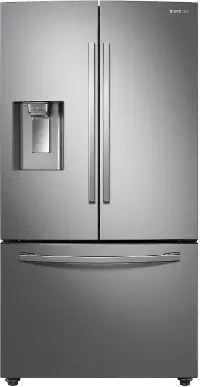 RF23R6201SR Samsung 22.6 cu ft French Door Refrigerator - Counter Depth Stainless Steel