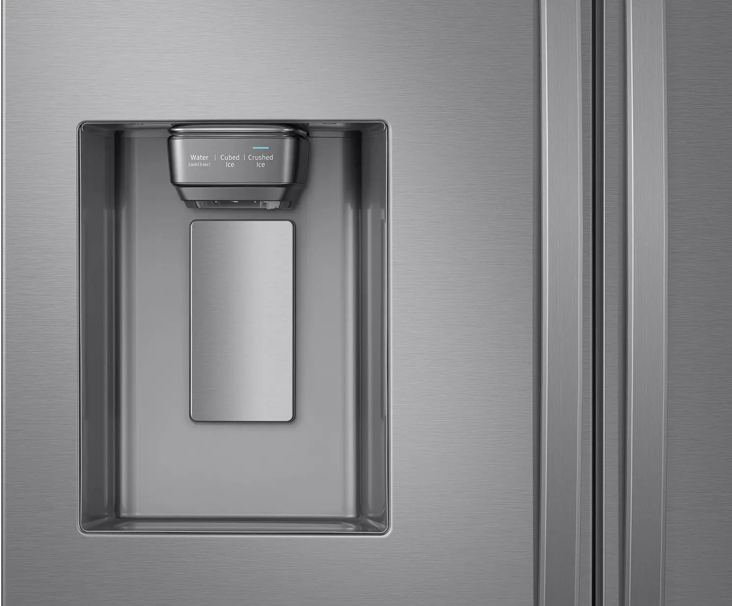 RF23R6201SR Samsung 22.6 cu ft French Door Refrigerator - Counter Depth Stainless Steel-3