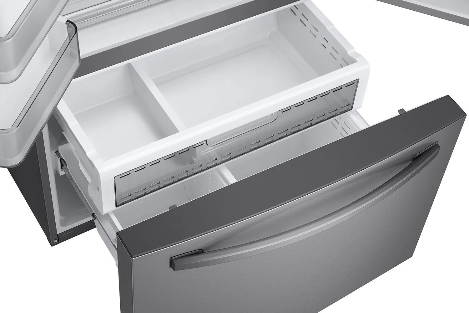 RF23R6201SR Samsung 22.6 cu ft French Door Refrigerator - Counter Depth Stainless Steel-6