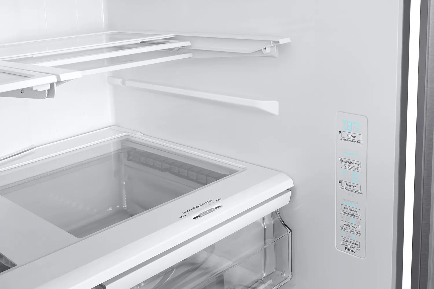RF23R6201SR Samsung 22.6 cu ft French Door Refrigerator - Counter Depth Stainless Steel-7