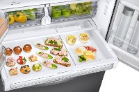 RF23R6201SR Samsung 22.6 cu. ft. French Door Smart Refrigerator - 36 Inch Counter Depth Stainless Steel-4