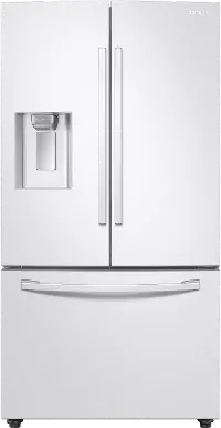 RF23R6201WW Samsung 22.6 cu ft French Door Smart Refrigerator - Counter Depth 36 W White