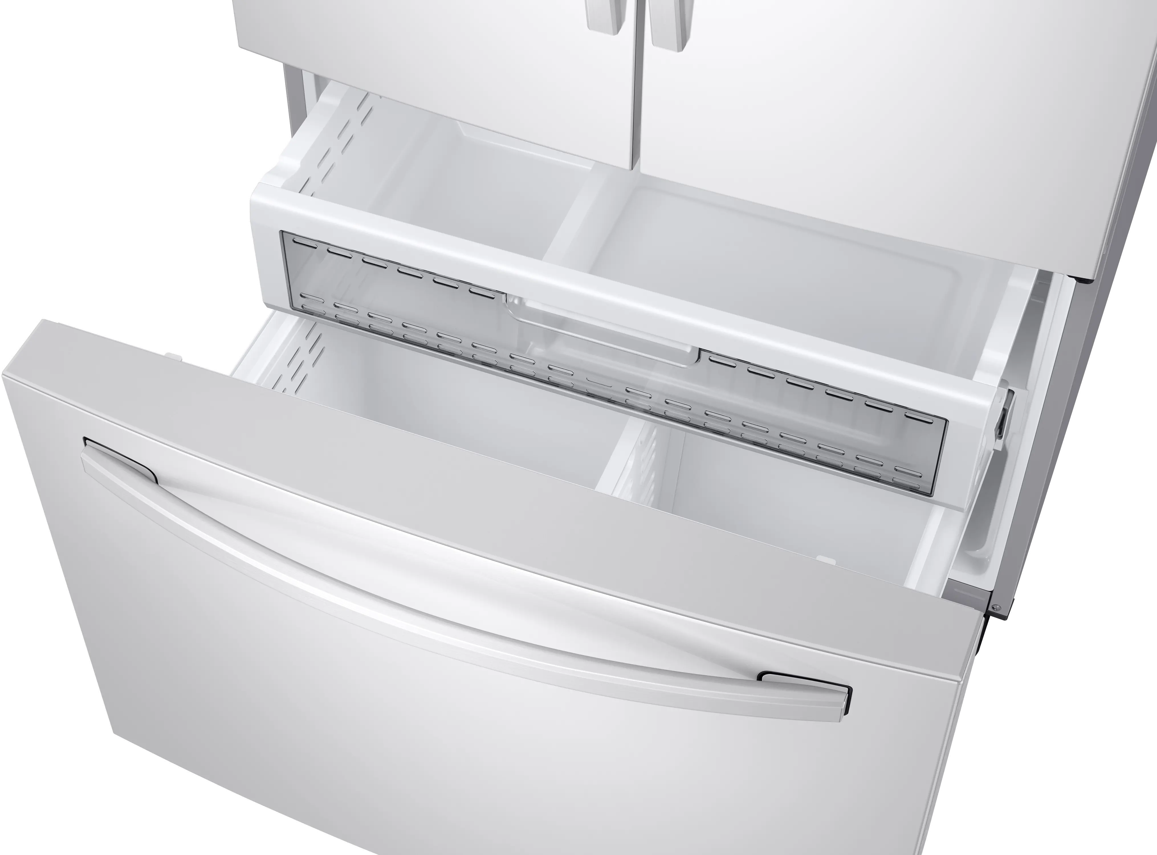 RF23R6201WW Samsung 22.6 cu ft French Door Smart Refrigerator - Counter Depth 36 W White-6