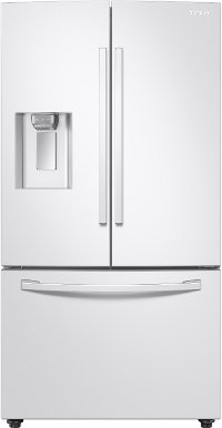 RF23R6201WW Samsung 22.6 cu. ft. French Door Smart Refrigerator - 36 Inch Counter Depth White