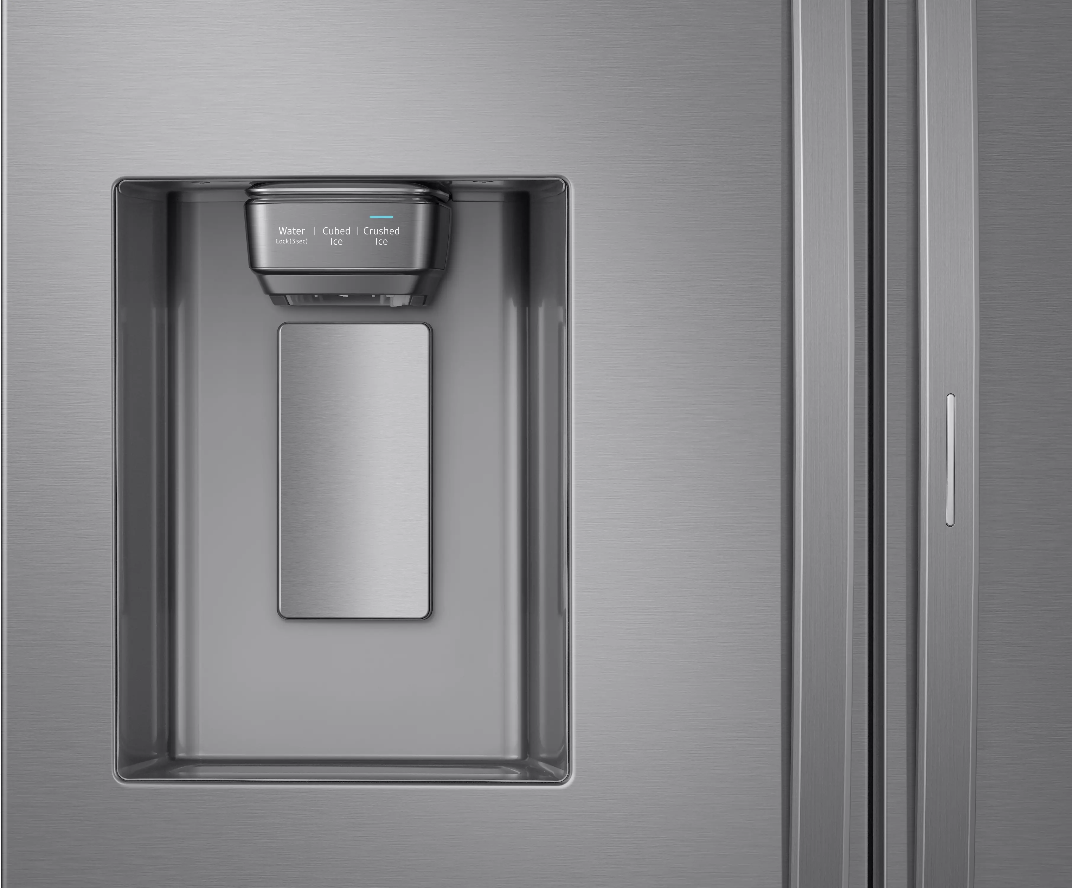RF23R6301SR Samsung 22.5 cu ft French Door in Door Refrigerator - Counter Depth Stainless Steel-2