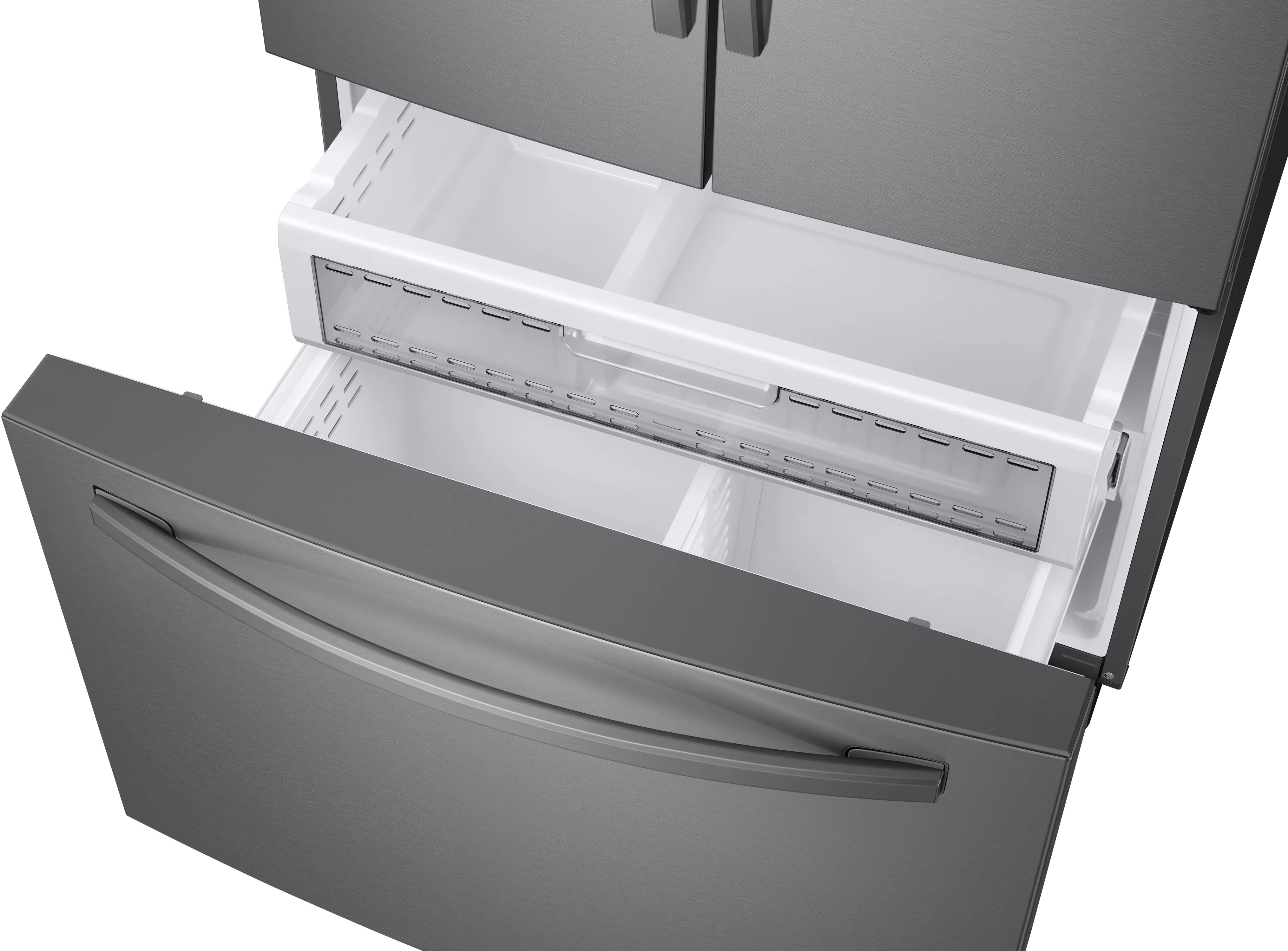 RF23R6301SR Samsung 22.5 cu ft French Door in Door Refrigerator - Counter Depth Stainless Steel-6