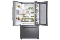 RF23R6301SR Samsung Counter Depth French Door-in-Door Refrigerator - 22.5 cu. ft., 36 Inch Stainless Steel with Smart Home Features-3
