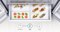 RF23R6301SR Samsung Counter Depth French Door-in-Door Refrigerator - 22.5 cu. ft., 36 Inch Stainless Steel with Smart Home Features-7