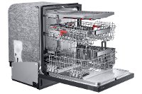 DW80R9950UG Samsung 24 Inch Dishwasher with a Linear Wash System - Black Stainless Steel-4