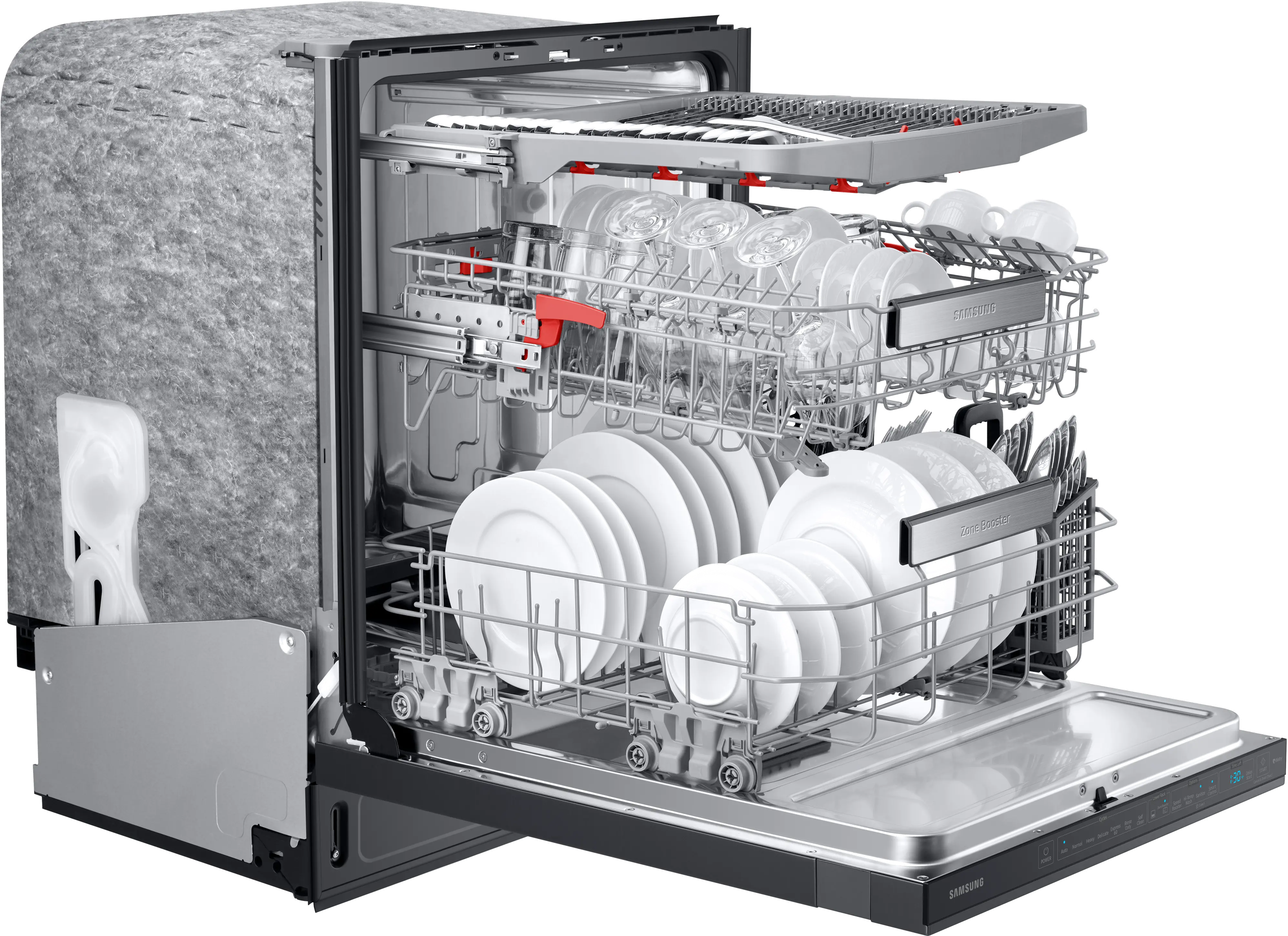 DW80R9950UG Samsung Top Control Dishwasher - Black Stainless Steel-2