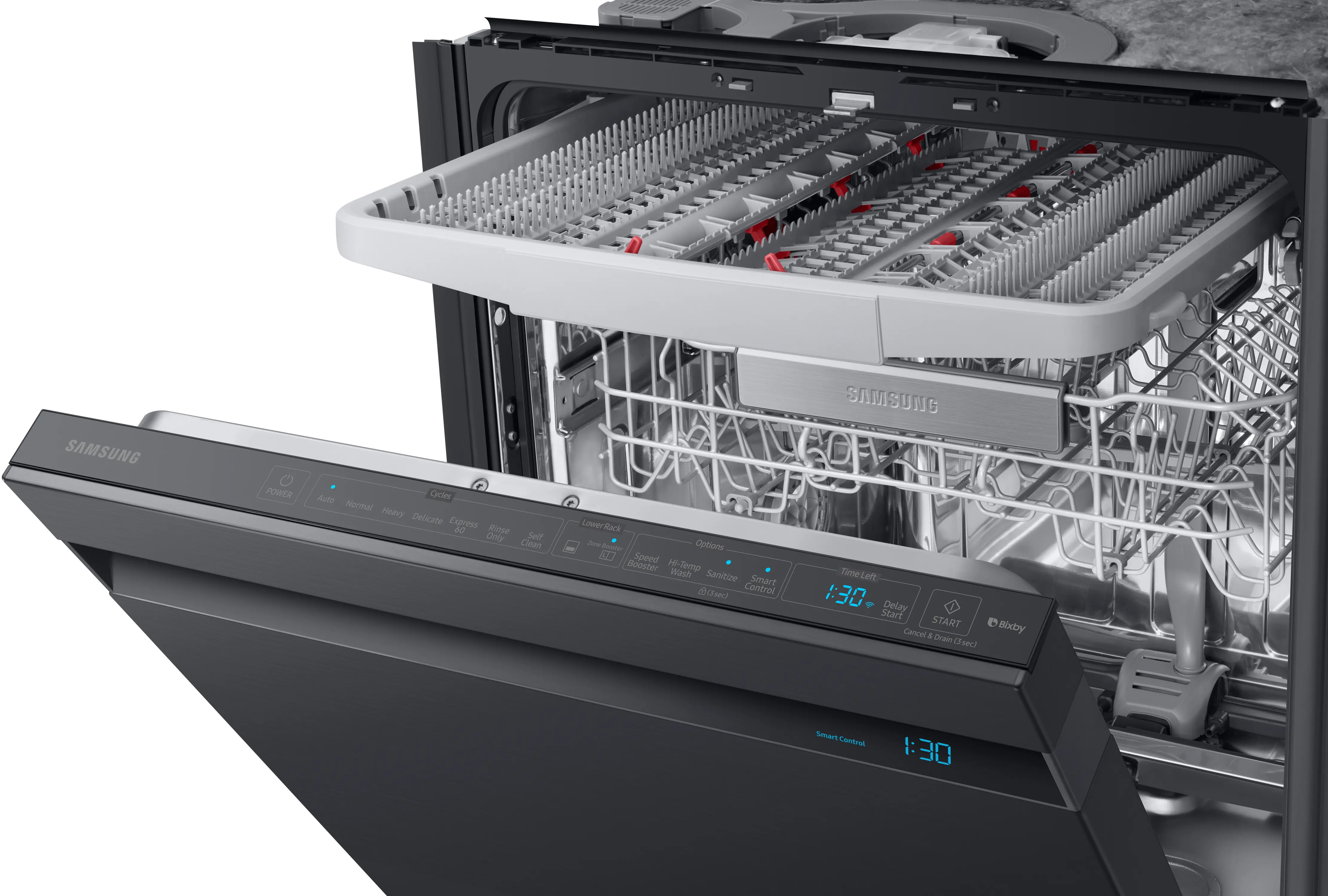 DW80R9950UG Samsung Top Control Dishwasher - Black Stainless Steel-5