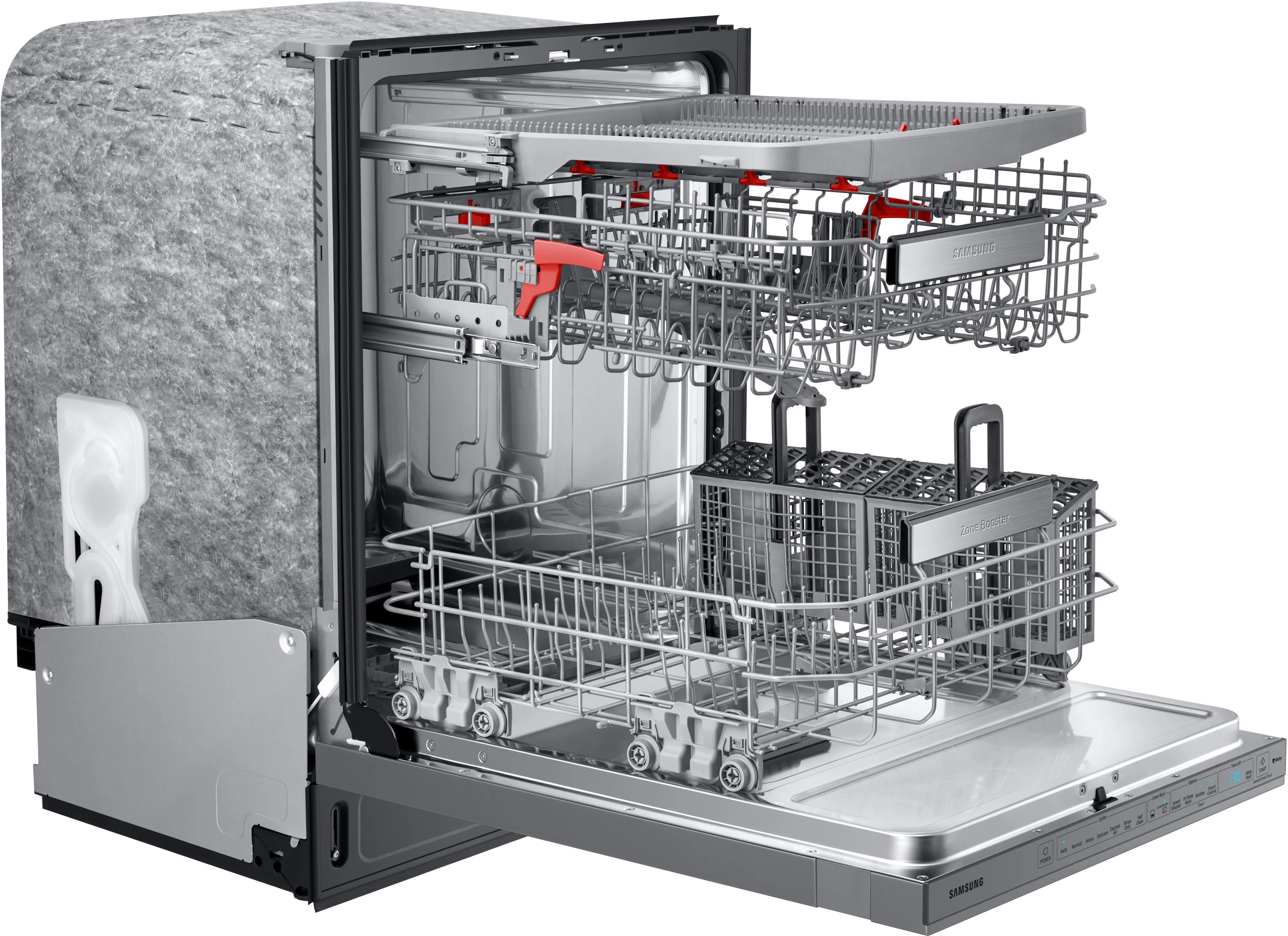 DW80R9950US Samsung Top Control Dishwasher - Stainless Steel-2