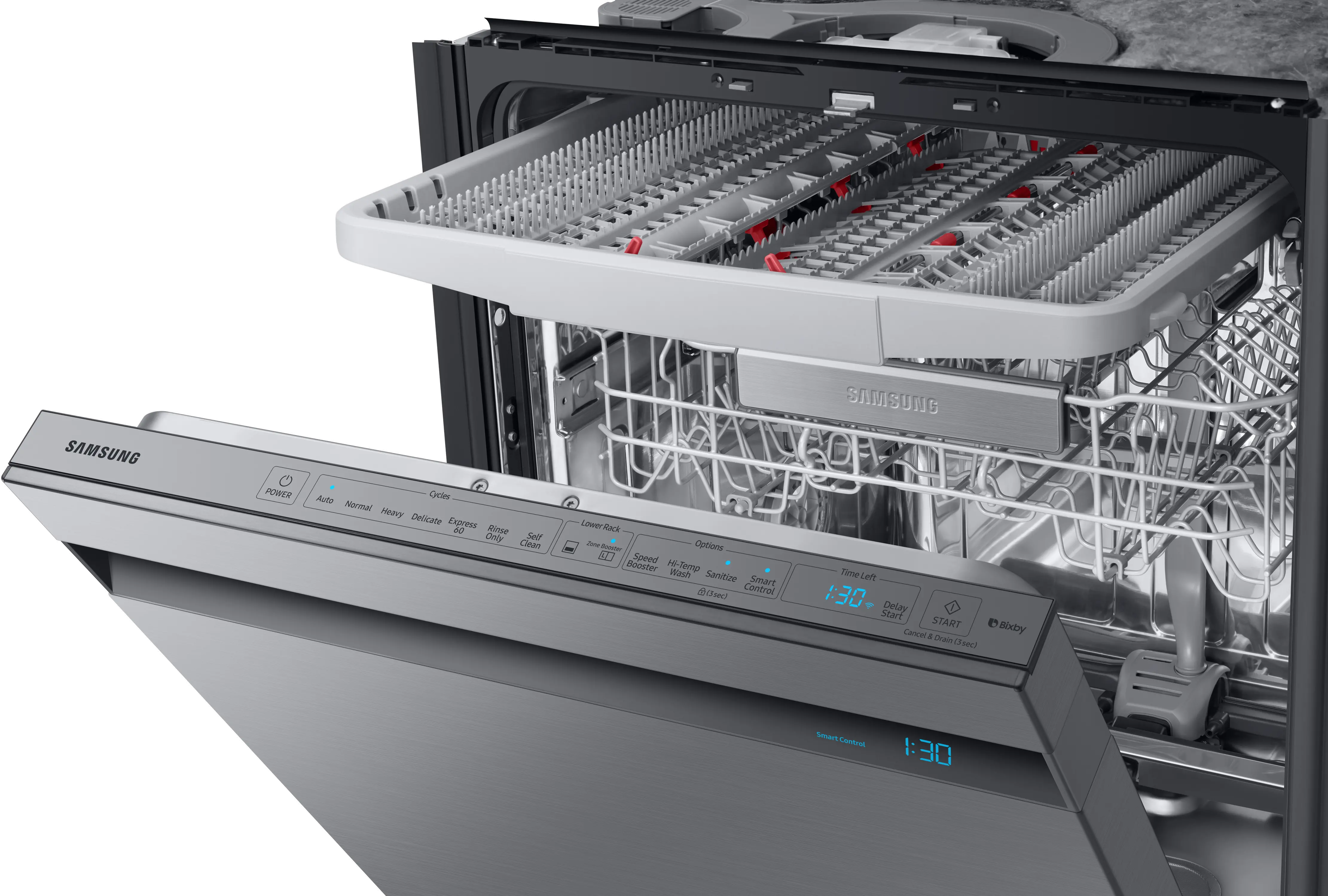 DW80R9950US Samsung Top Control Dishwasher - Stainless Steel-5