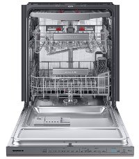 DW80R9950UT Samsung 24 Inch Dishwasher with a Linear Wash System - Tuscan Stainless Steel-2