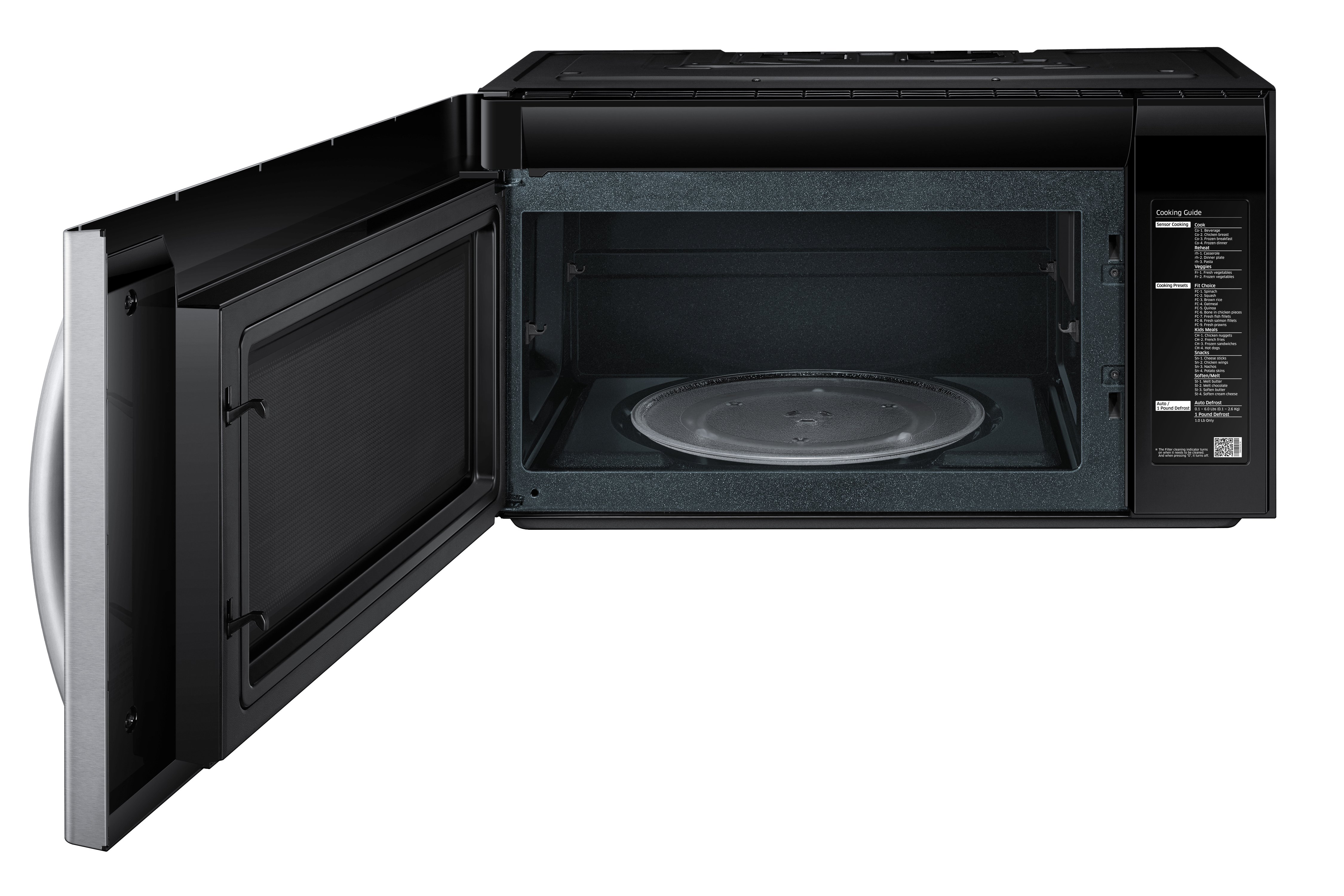 ME21R7051SS Samsung Over the Range Microwave - 2.1 cu. ft., Stainless Steel-6