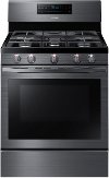 NX58R5601SG Samsung Gas Convection Range - Black Stainless Steel
