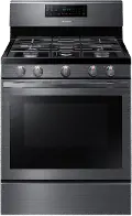 NX58R5601SG Samsung Gas Convection Range - Black Stainless Steel
