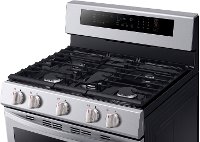 NX58R6631SS Samsung 30 Inch Gas Convection Range - 5.8 cu. ft. Stainless Steel-8