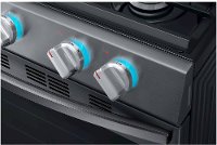NX58R6631SG Samsung 30 Inch Gas Convection Range - 5.8 cu. ft. Black Stainless Steel-4