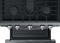 NX58R6631SG Samsung 30 Inch Gas Convection Range - 5.8 cu. ft. Black Stainless Steel-7