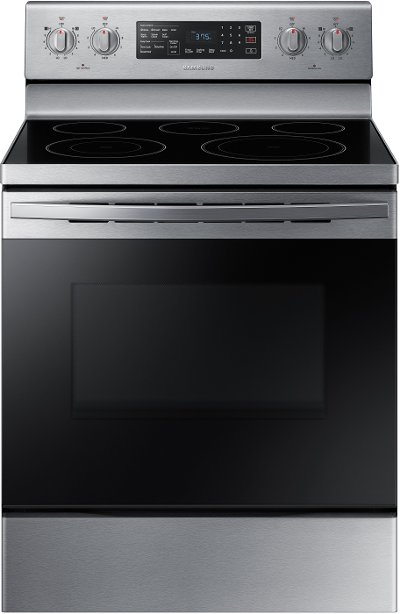NE59R4321SS Samsung 30 Inch Electric Convection Range - 5.9 cu. ft. Stainless Steel