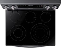NE59R6631SG Samsung 30 Inch Electric Convection Range - 5.9 cu. ft. Black Stainless Steel-4