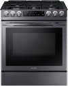NX58R9421SG Samsung 30 Inch Slide In Gas Range with Convection - 5.8 cu. ft. Black Stainless Steel