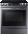 NE58R9431SG Samsung 30 Inch Slide In Electric Range with Convection - 5.8 cu. ft. Black Stainless Steel