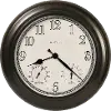 24 Inch Oil Rubbed Bronze Indoor-Outdoor Wall Clock - Briar