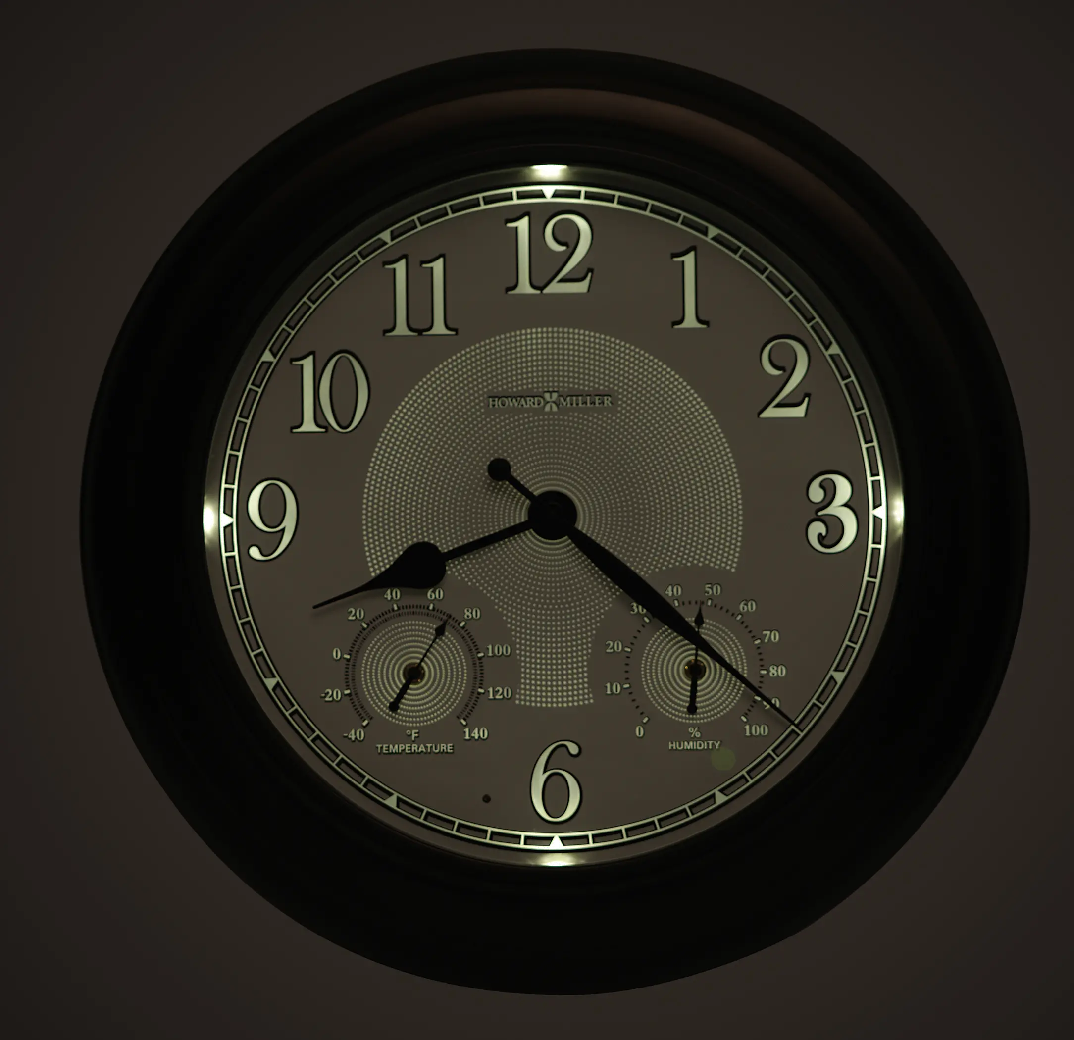 24 Inch Oil Rubbed Bronze Indoor-Outdoor Wall Clock - Briar-2