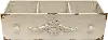 Clearance Distressed Cream Rectangle Divided Wooden Drawer