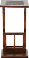 Santa Fe Dark Oak Side Table