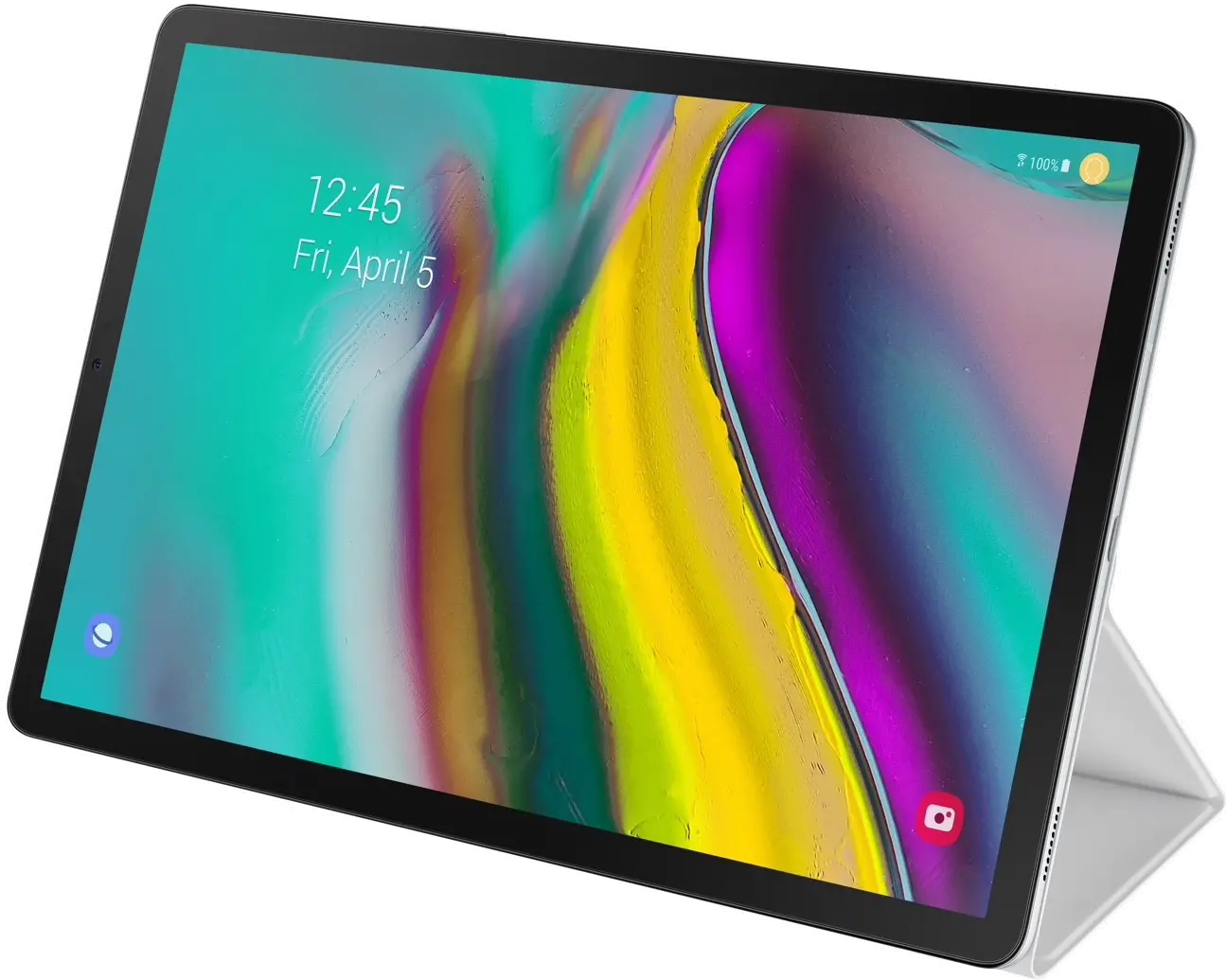 EF-BT720PWEGUJ Samsung Galaxy Tab S5e Book Cover - White-4