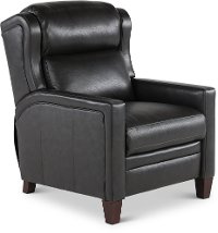 Cyclone Black High Leg Power Recliner - Dart