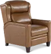 Contemporary Picket Brown High Leg Power Recliner - Dart