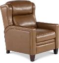 Dart Picket Brown High Leg Power Recliner