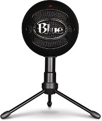 BLUE MIC SNOWBALL BLACK ICE USB MICROPHONE Blue Designs Snowball iCE Studio USB Microphone - Black