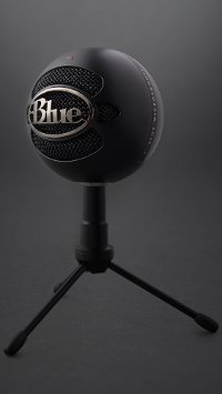 BLUE MIC SNOWBALL BLACK ICE USB MICROPHONE Blue Designs Snowball iCE Studio USB Microphone - Black-2