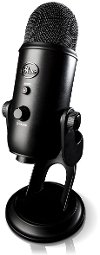 BLUE MIC YETI BLACK OUT USB MICROPHONE Blue Designs Yeti Professional USB Microphone - Black