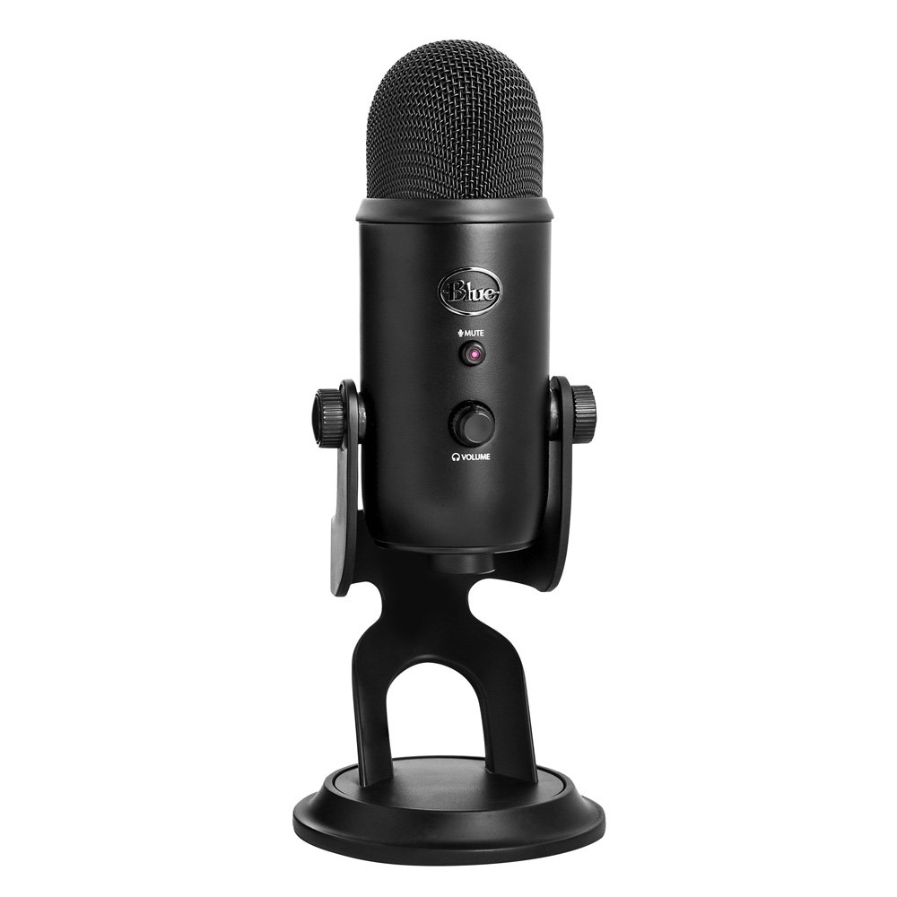 BLUE MIC YETI BLACK OUT USB MICROPHONE Blue Designs Yeti Professional USB Microphone - Black-2