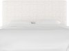 751FZMWHT Contemporary White Full Upholstered Headboard