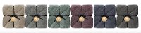 Assorted Weave Jacquard Berber Throw Blanket-7