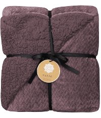 Assorted Weave Jacquard Berber Throw Blanket-8