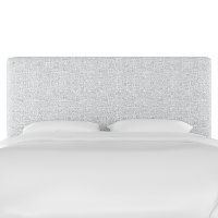 752QZMPMC Contemporary Gray Queen Upholstered Headboard-2