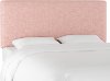 752QZMRSQ Contemporary Rose Pink Queen Upholstered Headboard