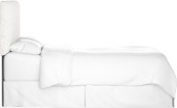 752QZMWHT Contemporary White Queen Upholstered Headboard-3