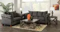 2PC/SHASTA/SO/LV Shasta Charcoal Gray 2 Piece Living Room Set
