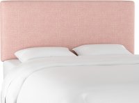 753KZMRSQ Contemporary Rose Pink King Upholstered Headboard-5