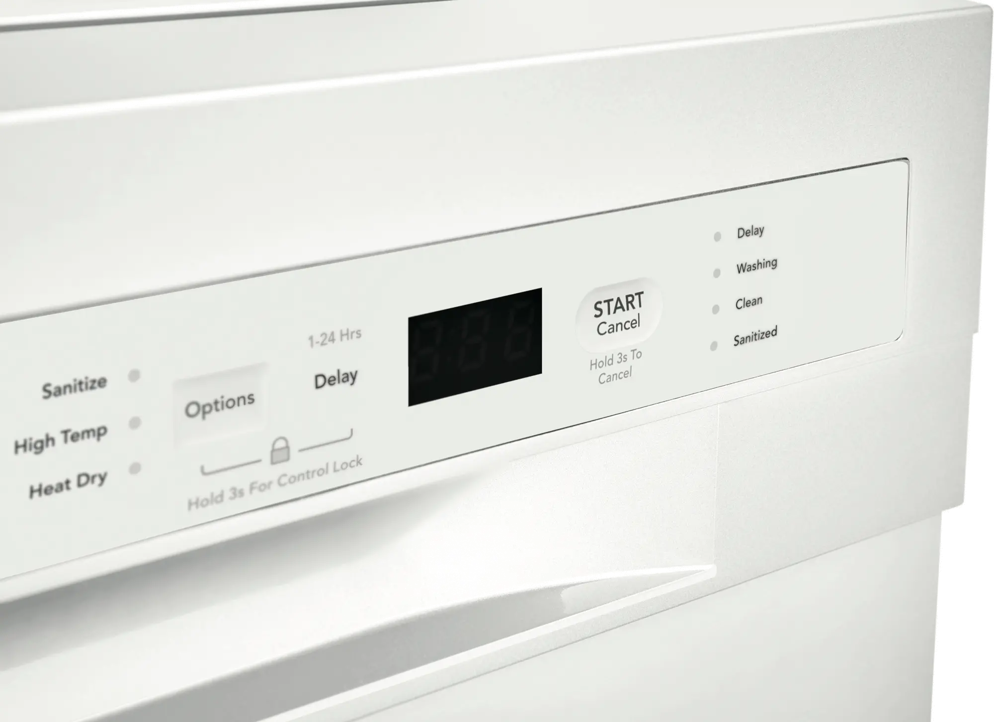 FFBD2420UW Frigidaire Front Control Dishwasher - White-3